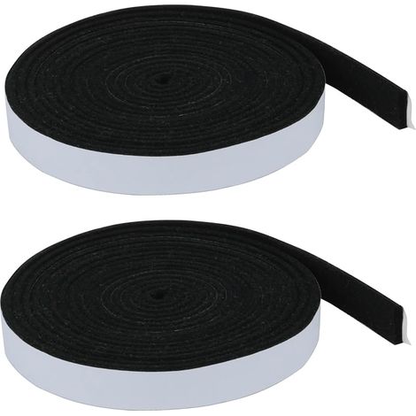 Lot de 2 joints d'étanchéité pour fumeurs de 3/4" x 1/8" 10 pieds - Haute chaleur - Pour barbecue - Joint de barbecue - Pour fumeurs - Couvercle de barbecue (1/5)