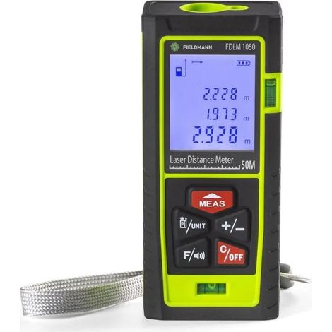 Outil de mesure électronique Fieldmann fdlm 1050 portée 50 m précision ±1.5 mm (1/3)