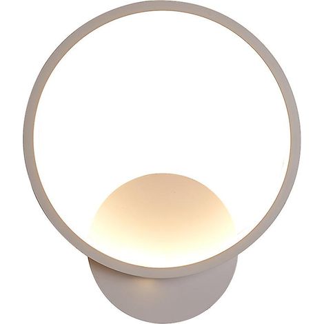 Vtizikl Applique Murale Intérieure LED Applique Murale Ronde Moderne Blanc Chaud (1/5)