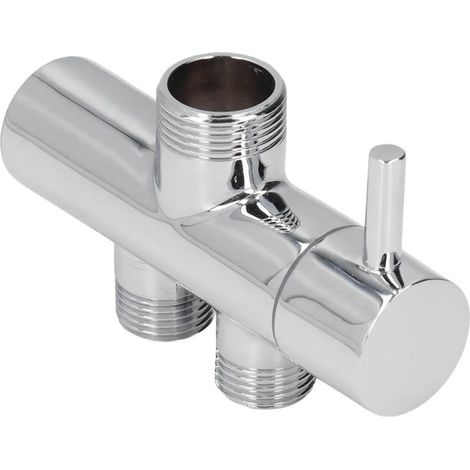 Inverseur de bras de douche G3/4 à G1/2, connecteur en t étanche, Valve de dérivation de douche en laiton pour salle de bains
