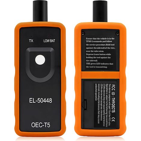 EL50448 TPMS Reset Tool Activation Outil,OEC-T5,Outil de Réinitialisation TPMS,Capteur de Moniteur de Pression des Pneus,Activateur TPMS Reset Tool,Activateur de Valve de Pneu,pour GM