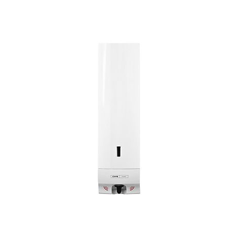 Dispensador de jabón CWS Paradise Foam Slim. NUEVO TESTAMENTO. sin contacto con panel. Blanco, Blanca (1/3)
