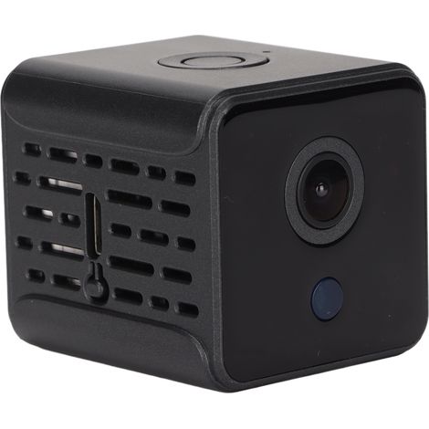 Mini caméra WiFi 1080P HD avec vision nocturne, caméscope portable et compact pour la surveillance extérieure de la maison