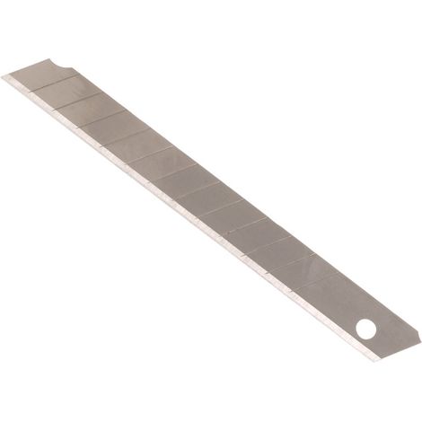 Stanley Replacement Trimming Blades – 9mm Width, 12 Break Points, 10 Pieces per Dispenser