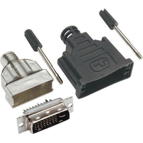 DVI mâle, droit BKL Electronic 0908002 Nombre de pôles: 29 argent 1 pc(s) (1/4)