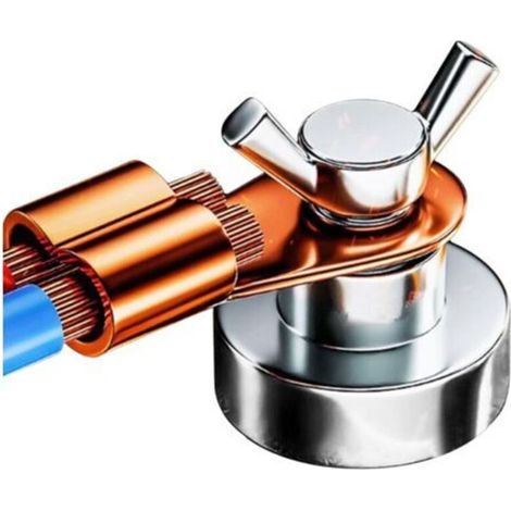 Powerful adjustable welding magnet, single head, 500 A, for workshops and cutting – Robust professional accessory