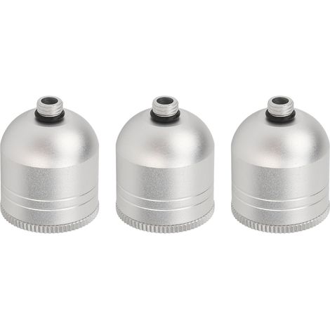 3 récipients en métal de rechange pour injection d'oxygène facial, accessoires portables de pulvérisation d'oxygène, lot de 3 pièces (1/5)