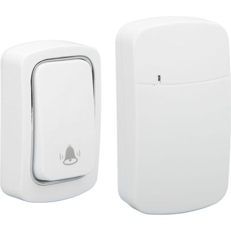 Sonnette sans fil autonome, étanche IP68, sans pile, puissante, alimentation AC100V-230V, pour la maison, l'hôtel et les prises européennes.