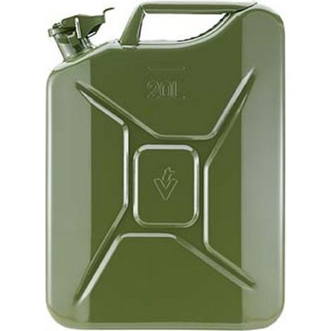 Bidón de gasolina de chapa de acero 10l