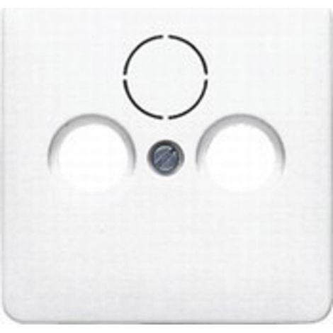 JUNG 561SAT ABDECKUNG FÜR SAT-TV-STECKDOSE, CREMEWEIß, CD500 (1/2)