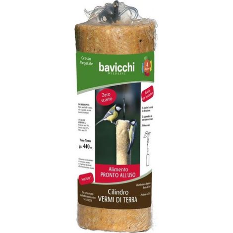 CILINDRO CON VERMI DI TERRA 440GR APPENDIBILE (1/4)