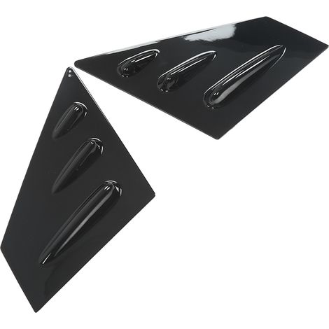 Lot de 2 caches de prises d'air latérales pour rétroviseurs de Subaru WRX STI 2015-2021 (noir) (1/5)