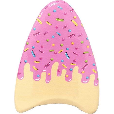Planche de natation pour enfants TKdaddy, planche de natation en EPS avec support pour les jambes, 42 x 34 x 4 cm, couleur crème glacée (1/5)