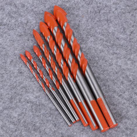 7 Forets à Carrelage Céramique pour Mur, Kit de Perçage DIY avec 7 Tailles (3-12mm) (1/5)