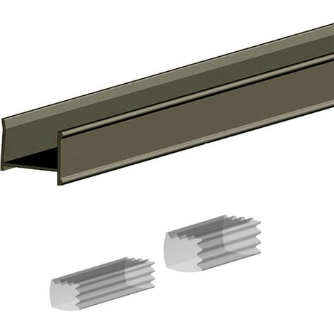SLID'UP 280 C-Profil, 180 cm, für 18 mm Türstärke, olive