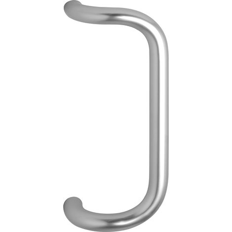 MARCHESI Türgriff 4520 - gebogen, 382mm, LA. 350mm, Edelstahl matt (1/3)