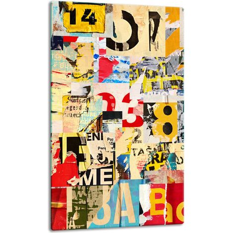 Glasplatte, Tischplatte, 30x52 cm, Pop-Art (1/5)