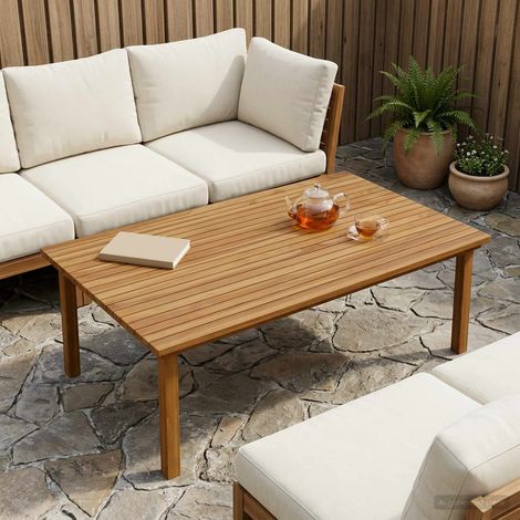 vidaXL Plateau de table 120 x 70 x 3,5 cm Rectangulaire Naturel (1/5)