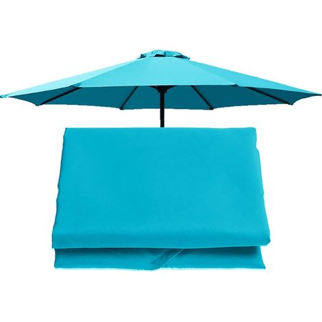 Canopy 300cm8 Ribs Cover, Colors, Top Only, Garden Parasol Replacement Umbrella Cloth (Color : Navy, Si (1/5)