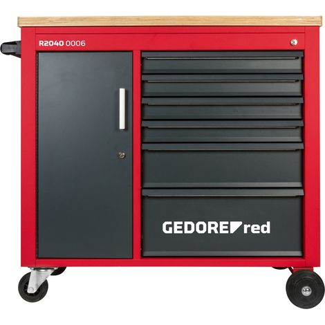GEDORE red Werkstattwagen MECH PLUS mit 6 Schubladen (1/5)