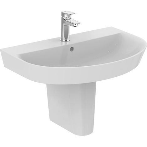 Colonne murale CONNECT AIR pour lavabo blanc IDEAL STANDARD