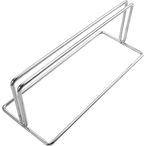 Clip de fixation pour panneau bureau en acier 6 mm, support