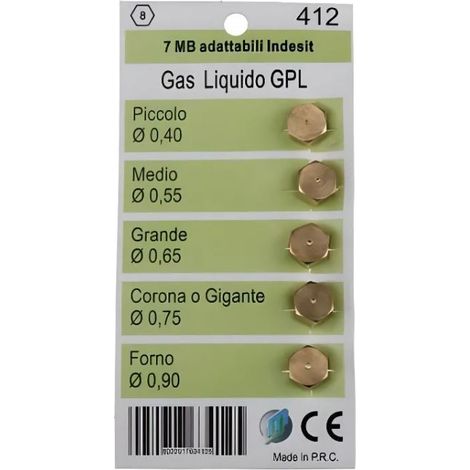 Bouteille de butane 7 mb – Gicleurs GLP pour usage professionnel – Compatible avec appareils de chauffage et cuisson – Pression 28-30 mbar