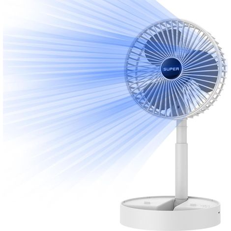 Ventilateur de bureau rechargeable par USB électrique (1/5)