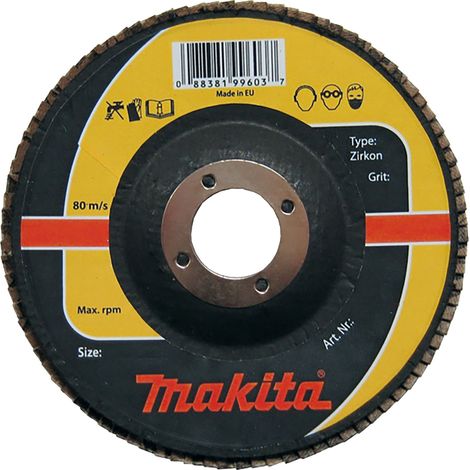 Arandela dentada Makita 1 ud. - 180 mm - 22.23 mm - K40 - acero inoxidable