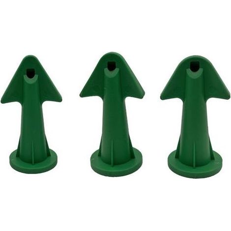 Buse triangulaire verte, buse à 3 points, outil de remplissage et d'étanchéité pour joints de portes et fenêtres. (1/5)