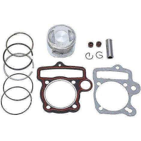 Cylindre, axe, pistons, segments et joint de culasse (alésage 56 mm) pour Pit Bike, Quad, ATV et Buggy Thumpstar (YX140, YX 140cc, YCF 150). (1/5)