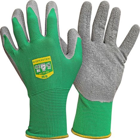 Gartenhandschuhe grüntek Unisex Größe 8 Komfort Haltbarkeit