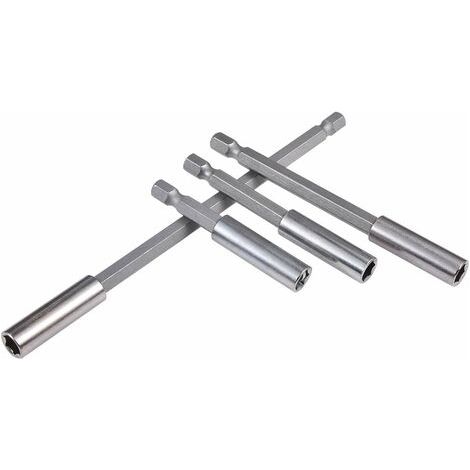 Extension Magnétique Pour Perceuse - 2 4 6 Pouces - Tige Hexagonale 1/4 Pouces - Pour Perceuses Électriques Et Visseuses À Impact - Lot De 4 (1/5)