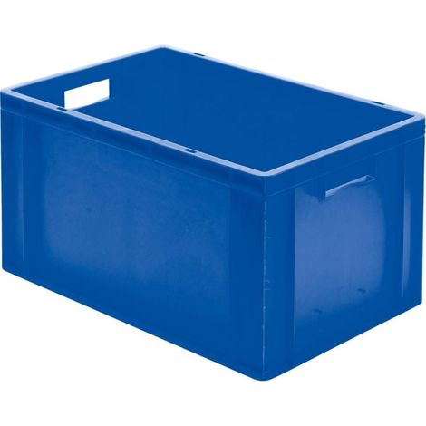 Caja de transpuerta 600x400x320 mm azul