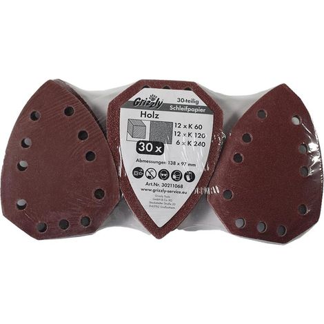 Jeu de feuilles abrasives (30 pièces) PKGA14. 4A1 (1/3)