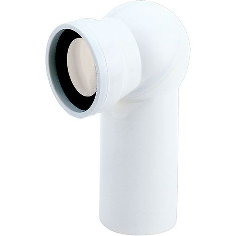 Dallmer Atlasbogen 87, DN 100, verstellbar von 0-90 Grad, PP, Weiß, 280527 (1/2)