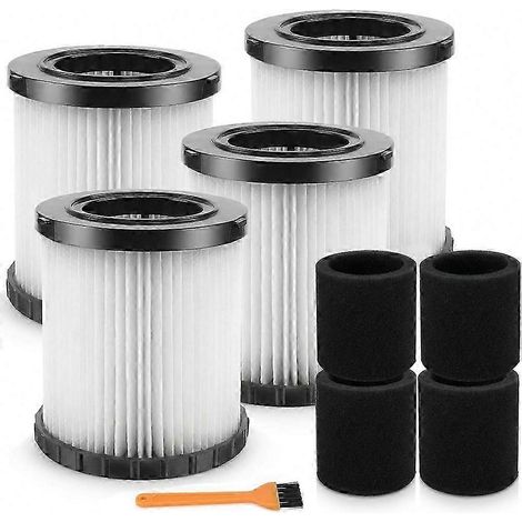 Kit de filtres de rechange pour aspirateur eau et poussière DeWalt DCV580H/DCV581H 20V MAX – Filtres HEPA et mousse DCV5801H (1/5)