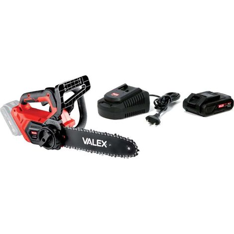 Valex Motosega Potatura Brushless 18V 31cm Batteria 3Ah - Comfort e Sicurezza