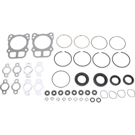 BelleRise - Kit révision moteur – CH18/CH20/CH22 – 46 pièces alu – fuite zéro – pour tondeuse/groupe électrogène (1/5)