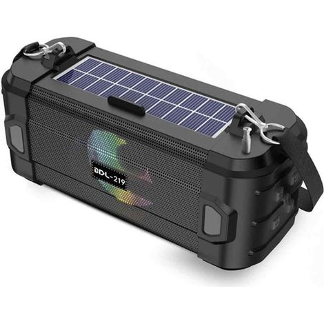 Enceintes Gnobogi Bluetooth Audio Haute Beauté RGB Lumière d'Ambiance Colorée Haut-parleur de Bureau Sans Fil Portable Carte Audio P (1/5)
