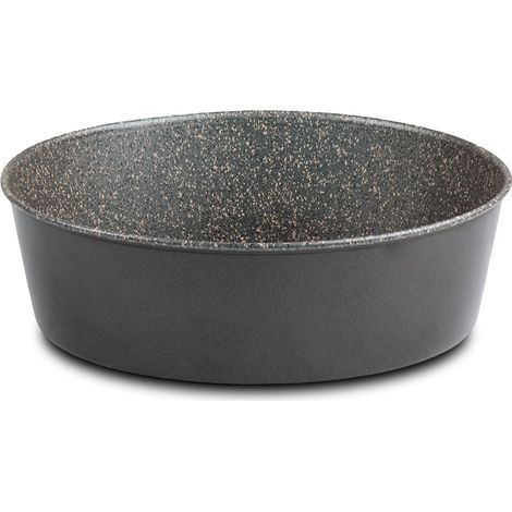 Mamù Tortiera Tonda, antiaderente, alluminio, 7 strati, PFOA, free antigraffio, Ø 24 cm (1/5)