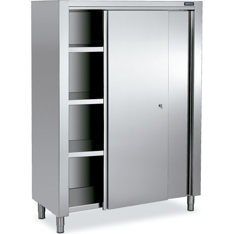 Armoire Haute P.600mm - avec 2 Portes Coulissantes - Distform