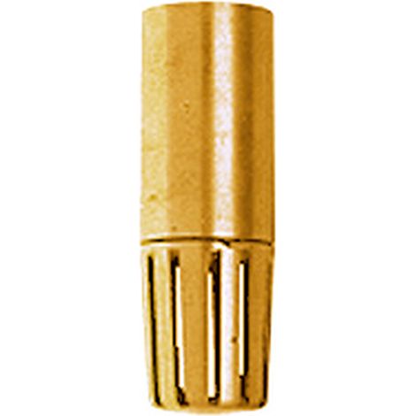 Spido – Clapet crépine tubulaire laiton F 20/27 – Filetage femelle 20/27 – Diamètre extérieur Ø 30,5 mm – Pour installations fluides