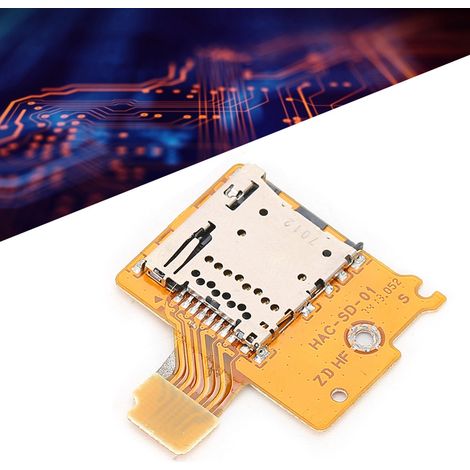 Connecteur de Lecteur de Carte Mémoire pour Console Nintendo Switch NS - Pièce de Remplacement (1/5)