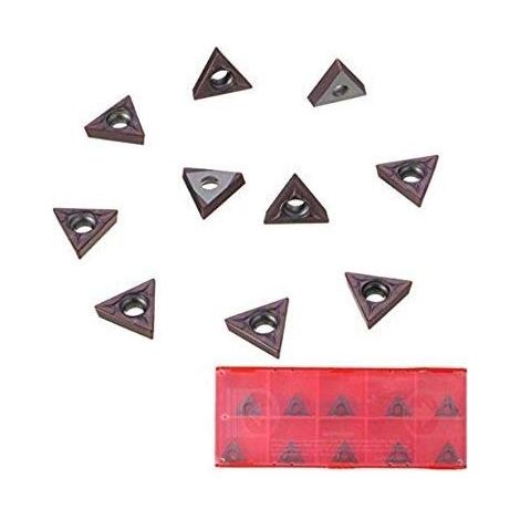 10 pieces TCMT731 carbide inserts for 1/4 and 5/16 inch turning tool holder