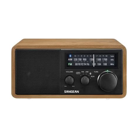 Sangean Genuine 110 Plus WR11BT holz tragares Retro-Tischradio mit Bluetooth & USB-Ladefunktion (1/4)