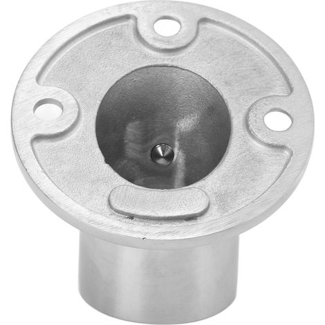Support 60° Rond 32mm Embout de Rampe Inox Marine pour Bateau Yachts Quincaillerie (1/5)