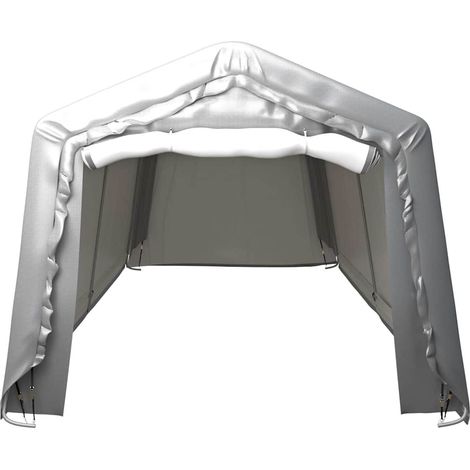 Maison Exclusive - Tenda Capannone 300x900 cm Grigio Acciaio (1/5)