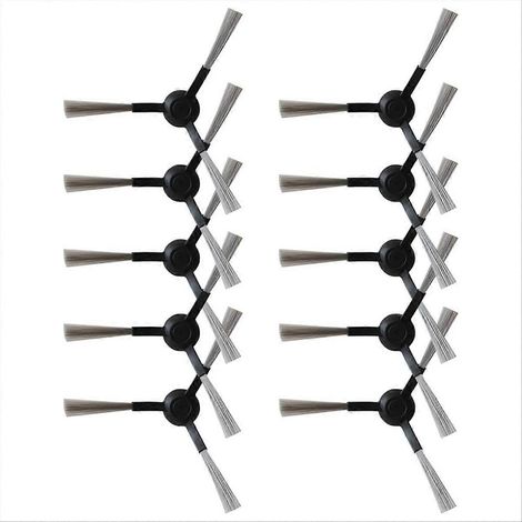 Ersatz-Seitenbürsten für den Saugroboter ZOOZEE Z70, Set kompatibler rotierender Bürsten, effizientes Reinigungszubehör, universelle Ersatzteile, 2er-Packung, ideal für Hartböden und Teppiche. (1/5)