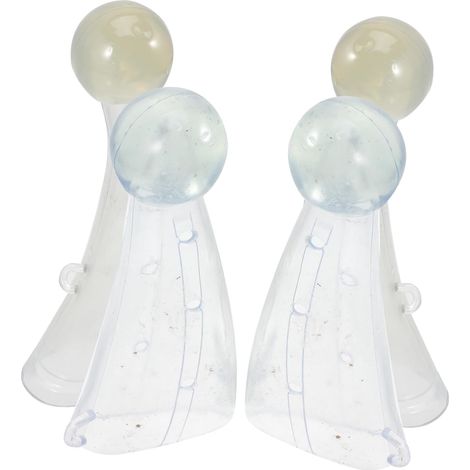 Manchon de Protection en Silicone pour Corne de Bœuf, Lot de 2 Paires, Design Ventilation D'air, Facile à Nettoyer, pour Bovins en Élevage (1/5)